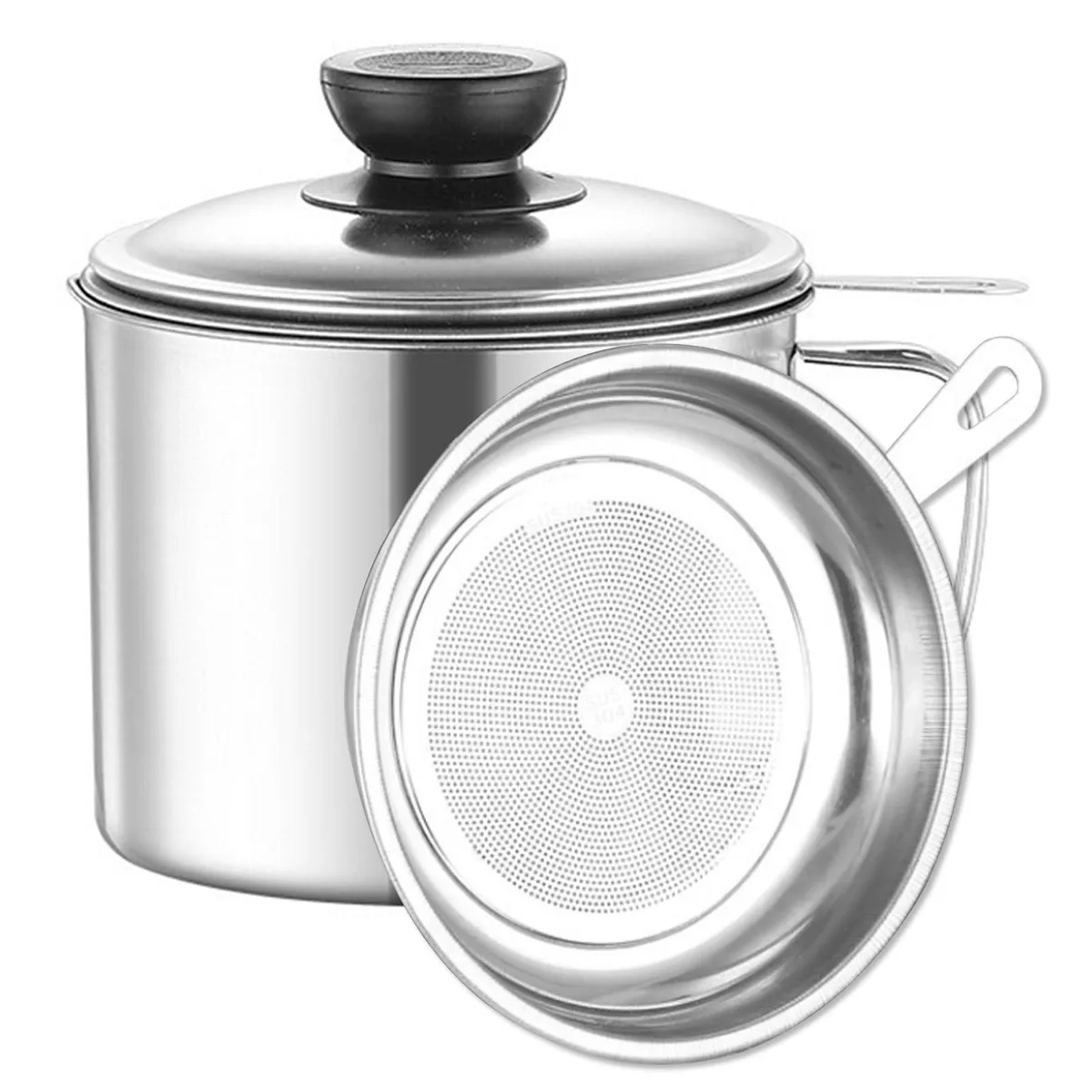  Stainless Steel Oil Filter 4.7" 4.5 — product photo