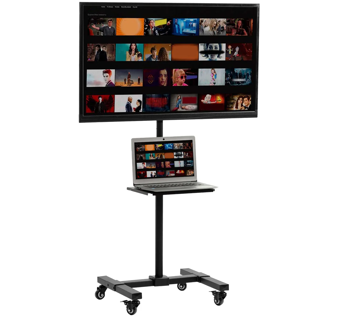 VIVO VIVO 13-50" Mobile TV Floor Stand with Shelf — product photo