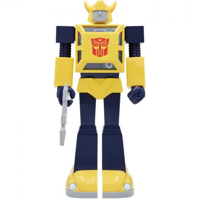 Super7 Super7 Transformers Super Cyborg Bumblebee 11 inch action figure SU-TRANW01-BUM-02 — product photo