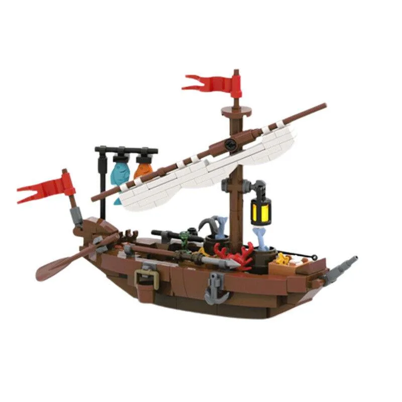 ZITIANYOUBUILD ZITIANYOUBUILD MOC-152293 Little Fishing Boat 172 Parts — product photo