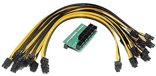 myVolts myVolts Breakout Board 10x 6-Pin to 6+2 Pin Cables 1200W — product photo