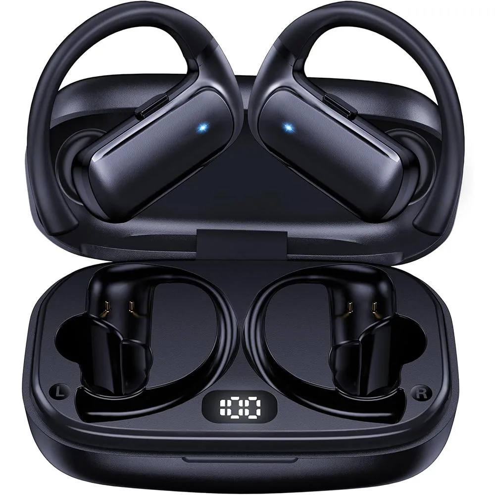 AUTYUE AUTYUE True Wireless Earbuds Earhook 30H Black — product photo