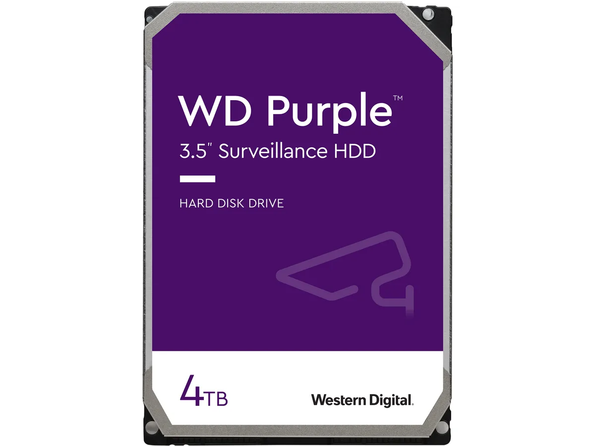 Western Digital Western Digital WD40PURZ 4TB 5400 RPM 64MB Cache 3.5" SATA internal hard drive — product photo
