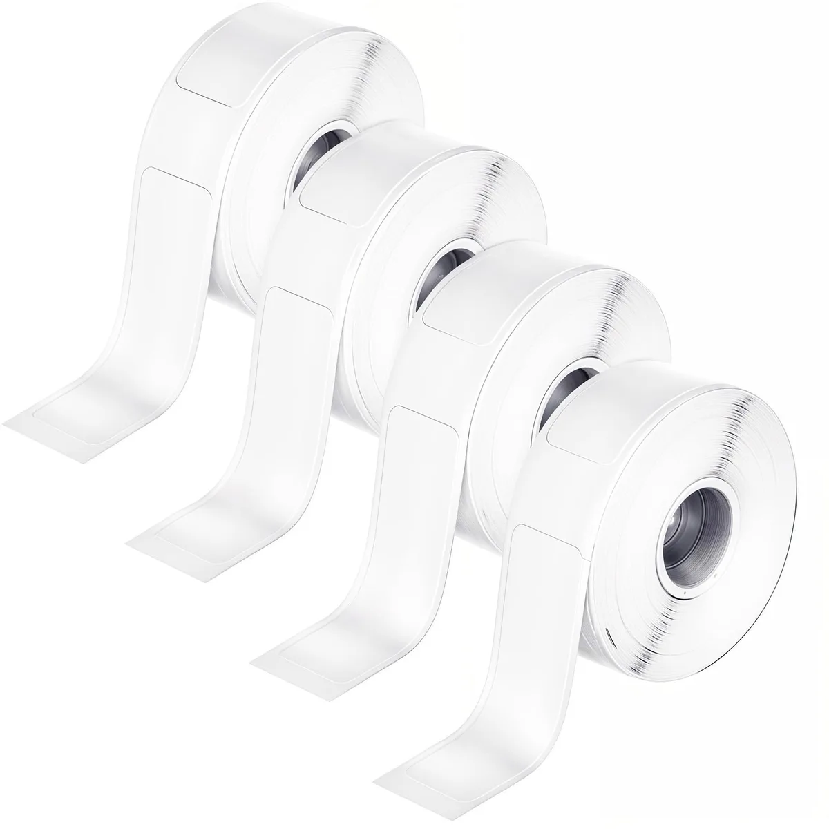  oruola 4 Rolls Print Master Labels Refill 0.47 X 1.57 in 160 Labels/Roll 640pcs — product photo