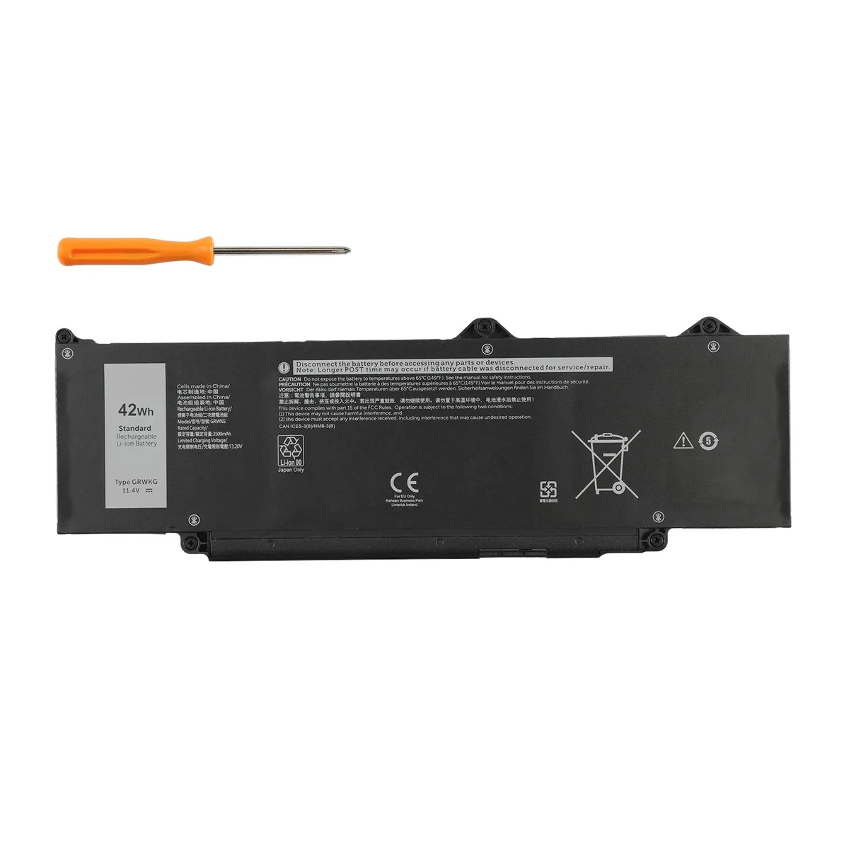 KingSener KingSener GRWKG 42Wh 11.4V laptop battery — product photo