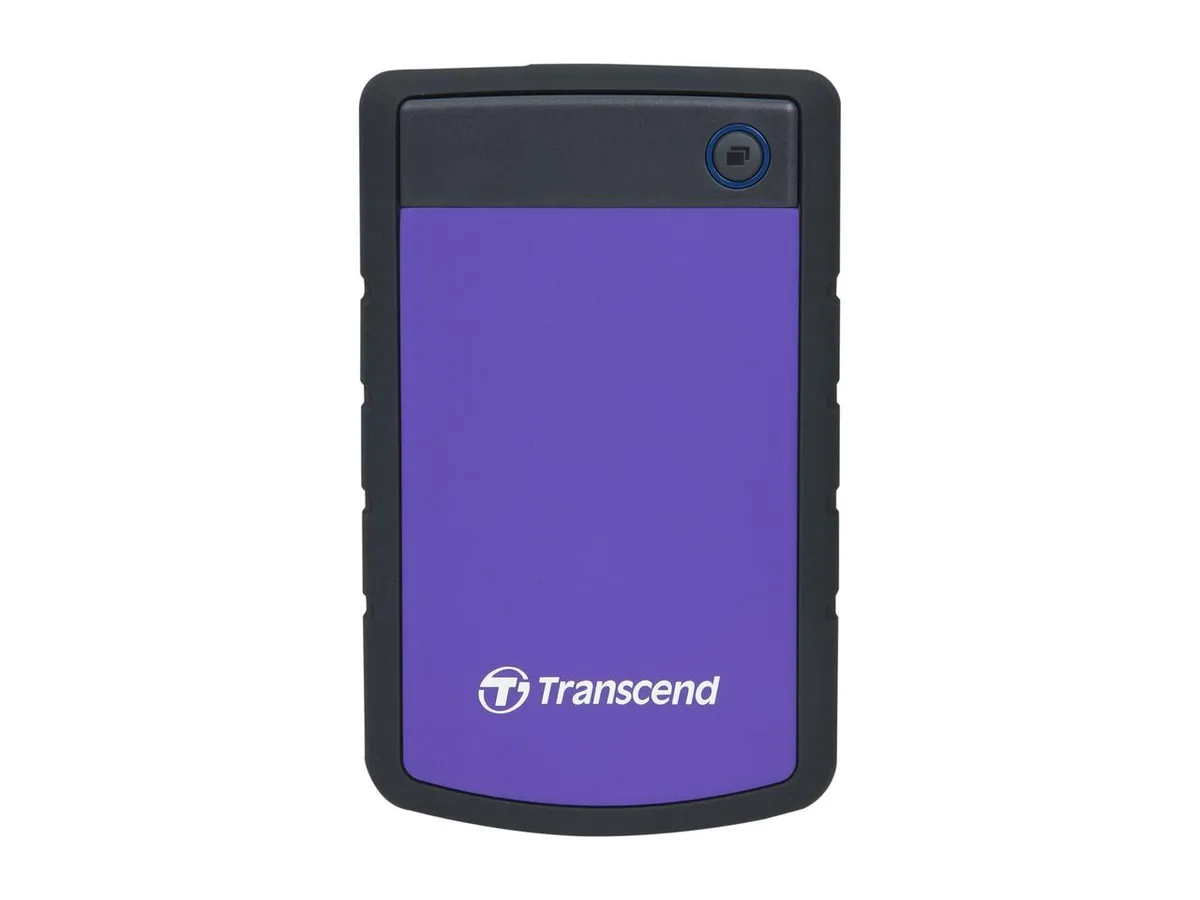 Transcend Transcend StoreJet 25H3 TS2TSJ25H3P 2TB portable hard drive Purple — product photo