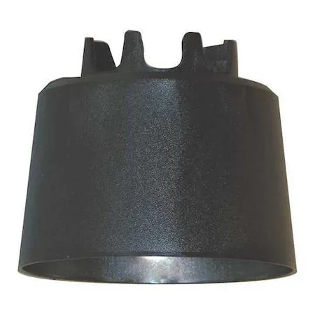 Black snap-on hood for model 201 floodlight, square profile