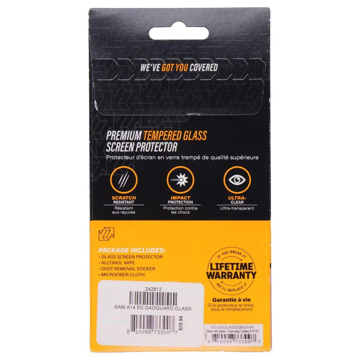 Invisible Gadget Guard Invisible Gadget Guard Glass Screen Protector for Samsung Galaxy A14 5G — product photo