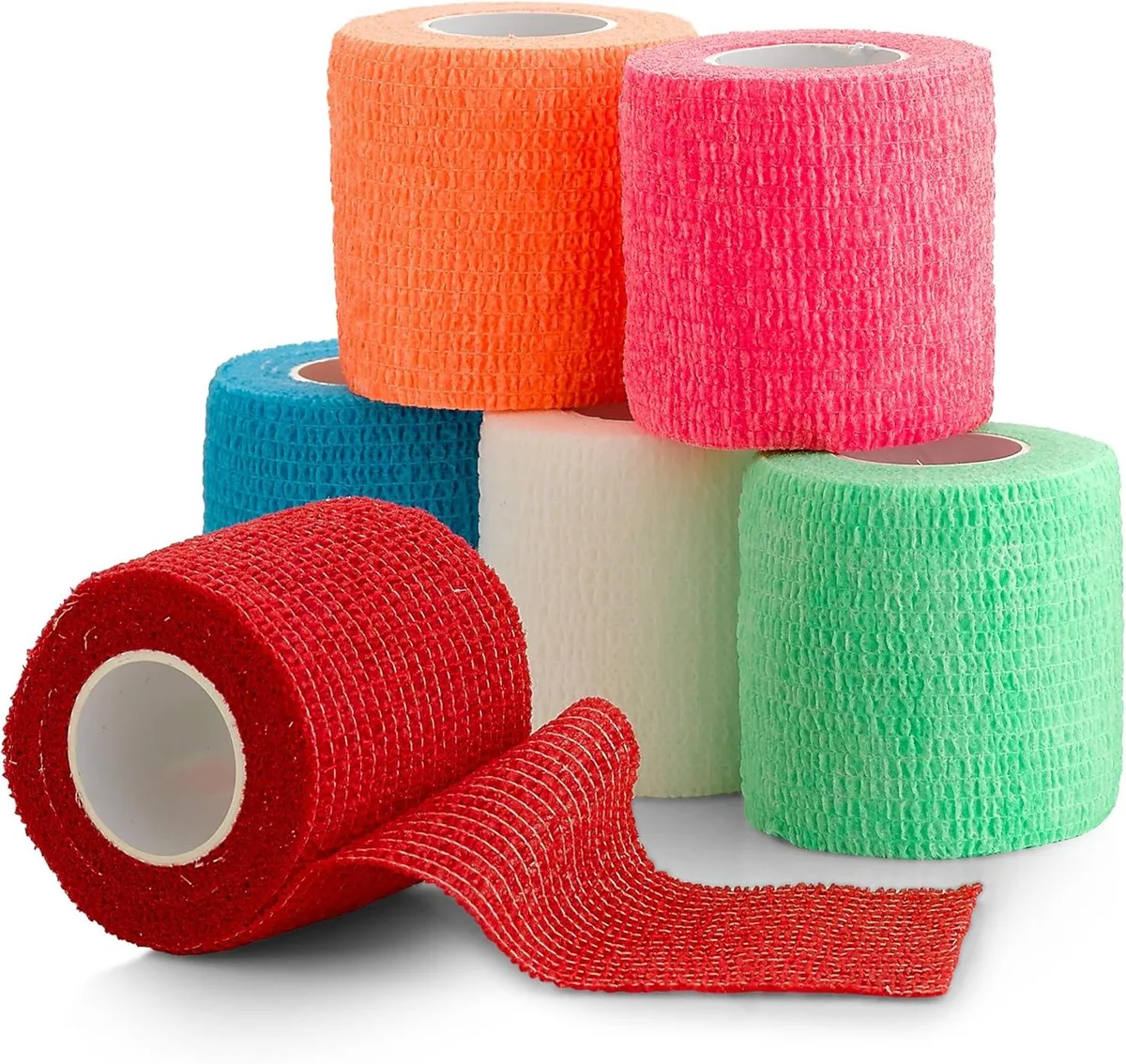 MEDca MEDca Self-Adherent Cohesive Bandage 6 Pack 2" x 5 Yards — product photo