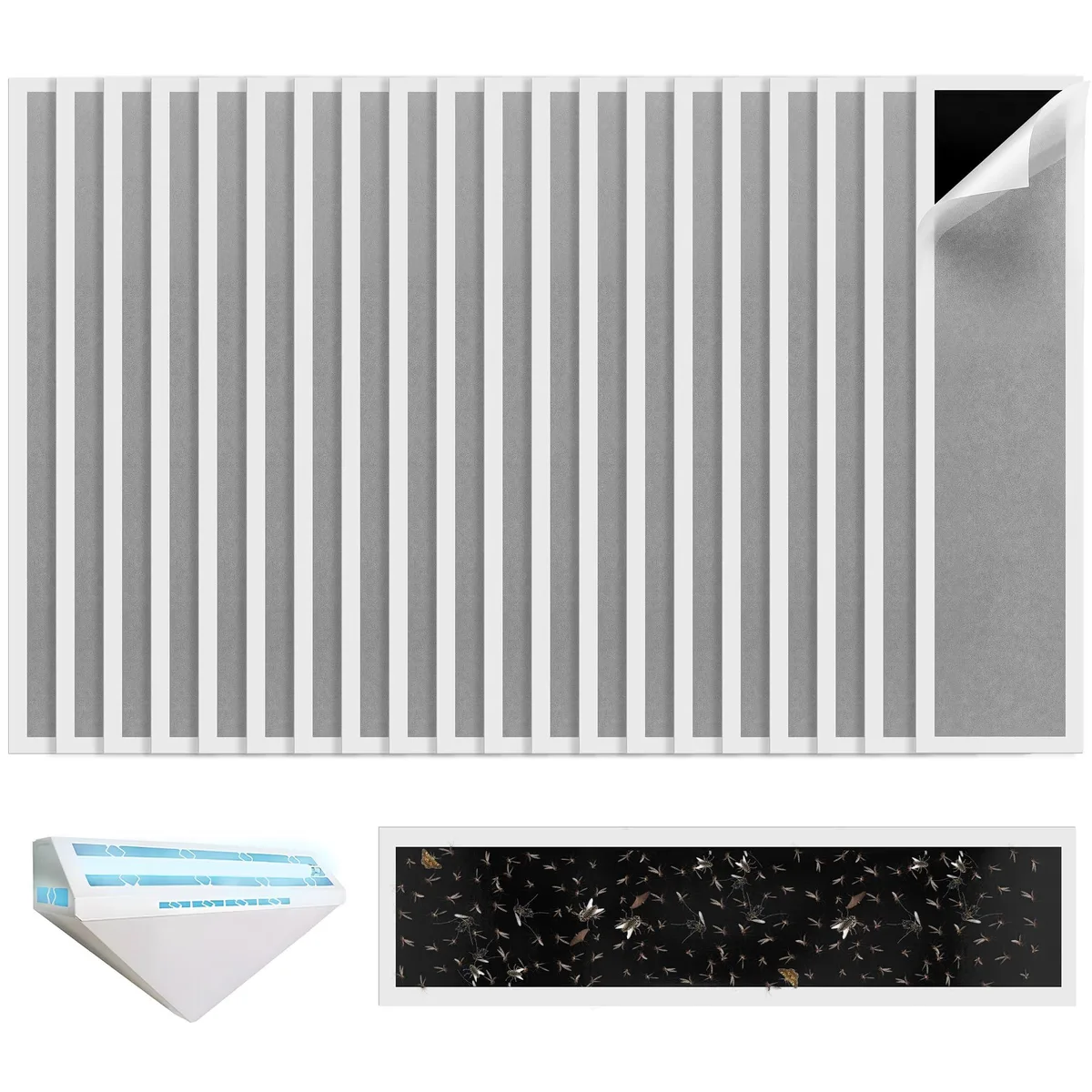  Qualirey MNA-Qualirey-2173 20 Pack 4x17 Inch Glue Board Refill accessory — product photo
