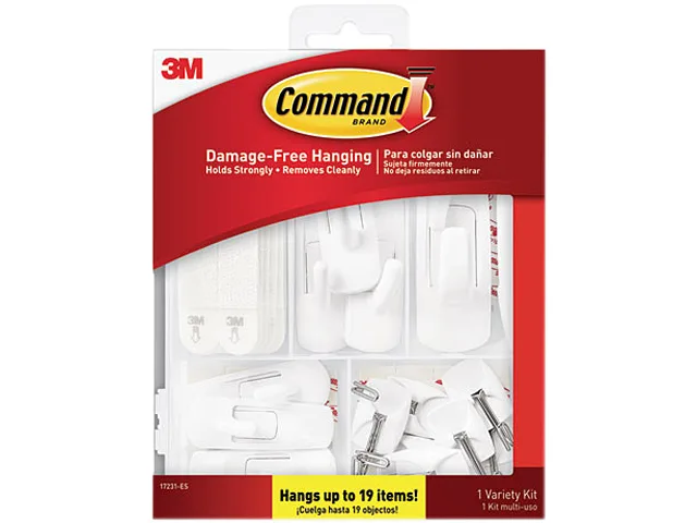 3M 3M 17231ES Hook Variety Pack 54 Pieces — product photo