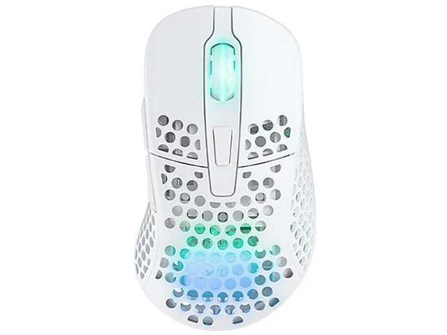 xtrfy xtrfy M4W-RGB-WHITE Wireless Gaming Mouse White — product photo