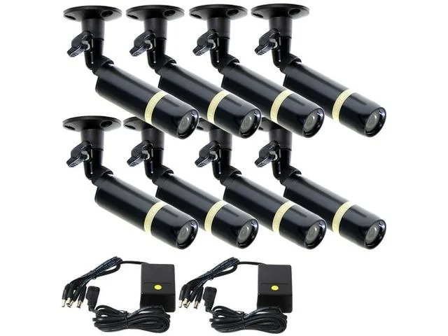 VideoSecu VideoSecu BC27BK8 8-Pack CCTV Camera 480TVL 3.6mm 12V — product photo