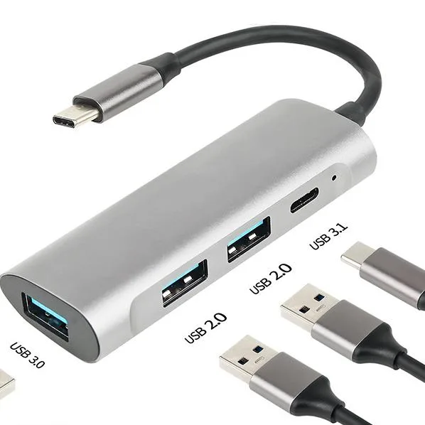 KEXIKELE KEXIKELE 8-in-1 USB-C Docking Station 2 HDMI VGA 4×USB 2.0 PD 3.0 — product photo