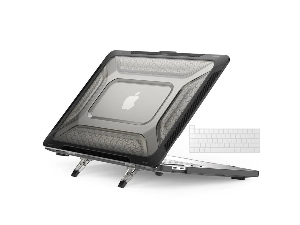 BONAEVER BONAEVER A2338 13-inch MacBook Pro laptop case with fold stand and keyboard cover — product photo