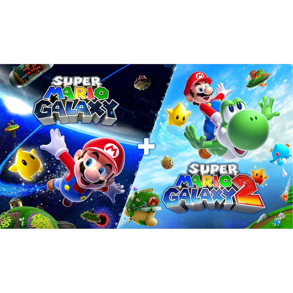 Nintendo Nintendo Super Mario Galaxy + Super Mario Galaxy 2 downloadable game — product photo