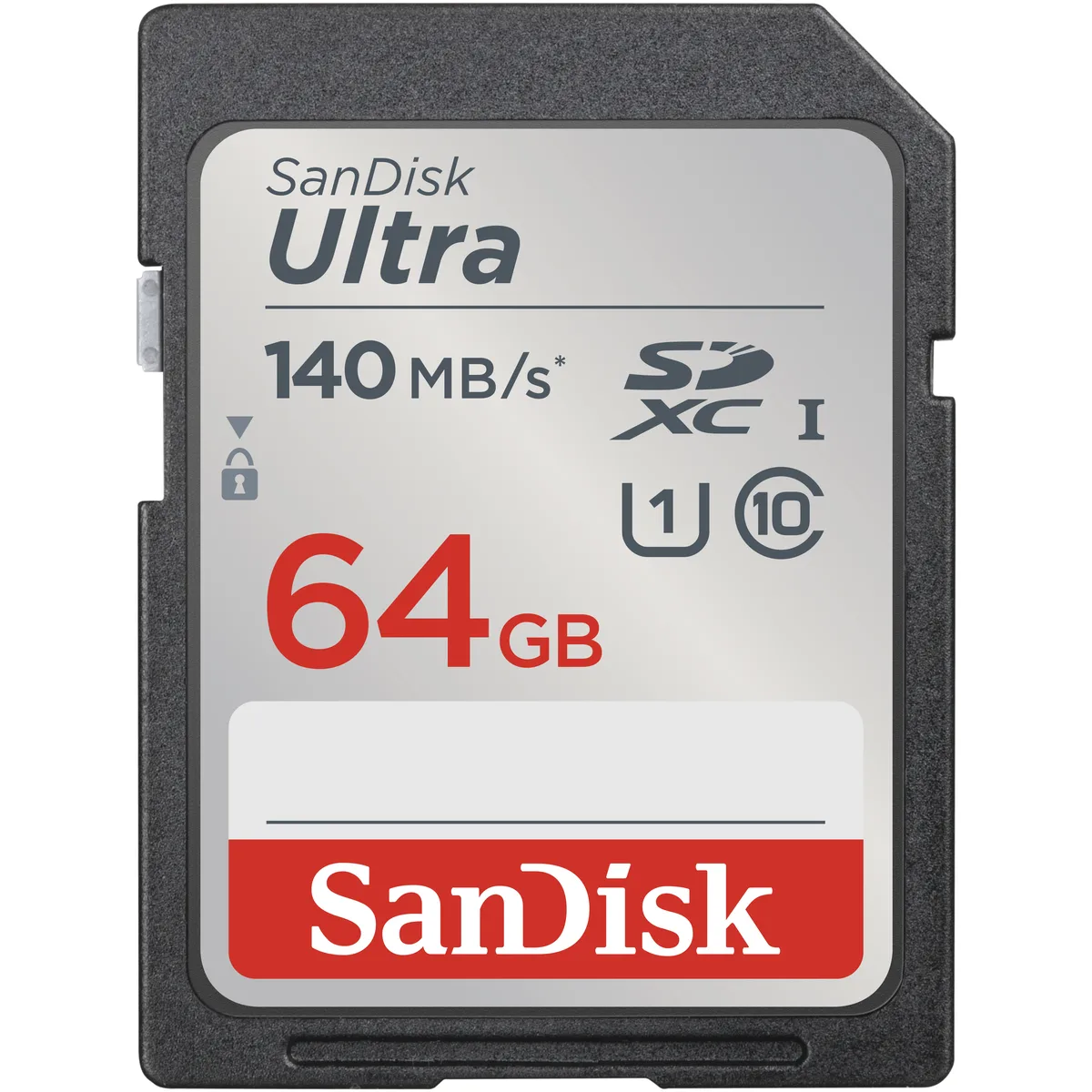 SanDisk SanDisk SDSDUNB-064G-GN6IN 64GB Ultra SDXC UHS-I Class 10 memory card — product photo