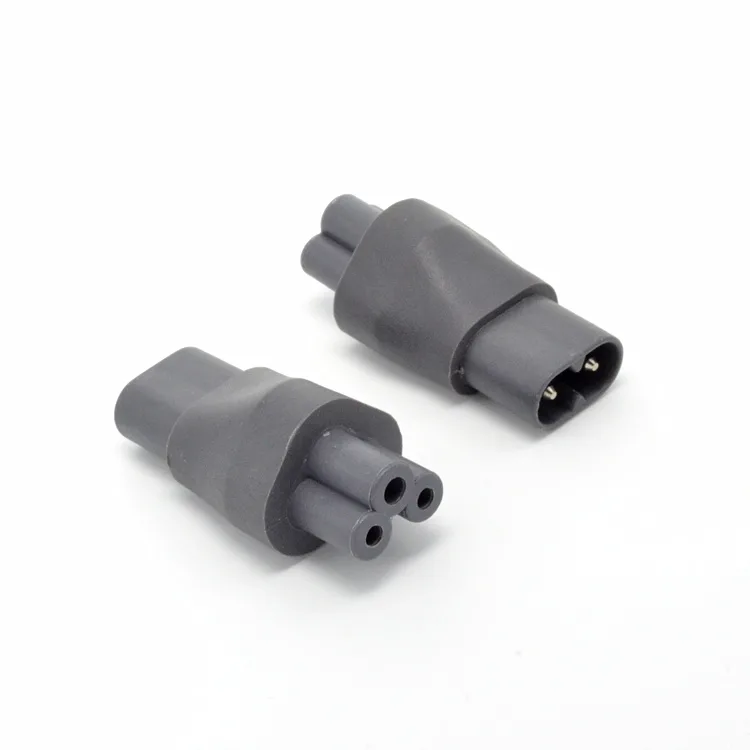 TeKit TeKit IEC 320 C5 to C8 AC Adapter Gray — product photo
