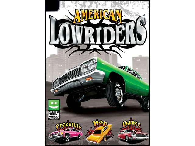 Digital download card for PC racing game American Lowriders