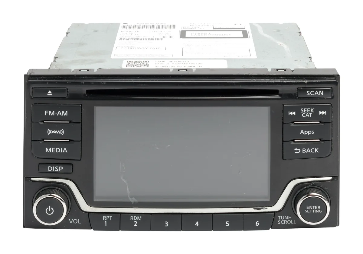 1 Factory Radio 1 Factory Radio 28185-4AF1A receiver AM FM Satellite CD 2016 Nissan Sentra — product photo