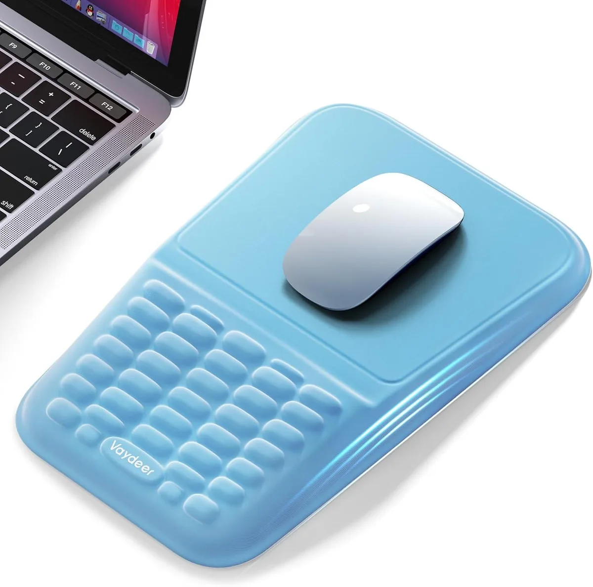 Emerson Emerson Ergonomic Mouse Pad with Wrist Rest Blue 11.69 in × 7.58 in — product photo