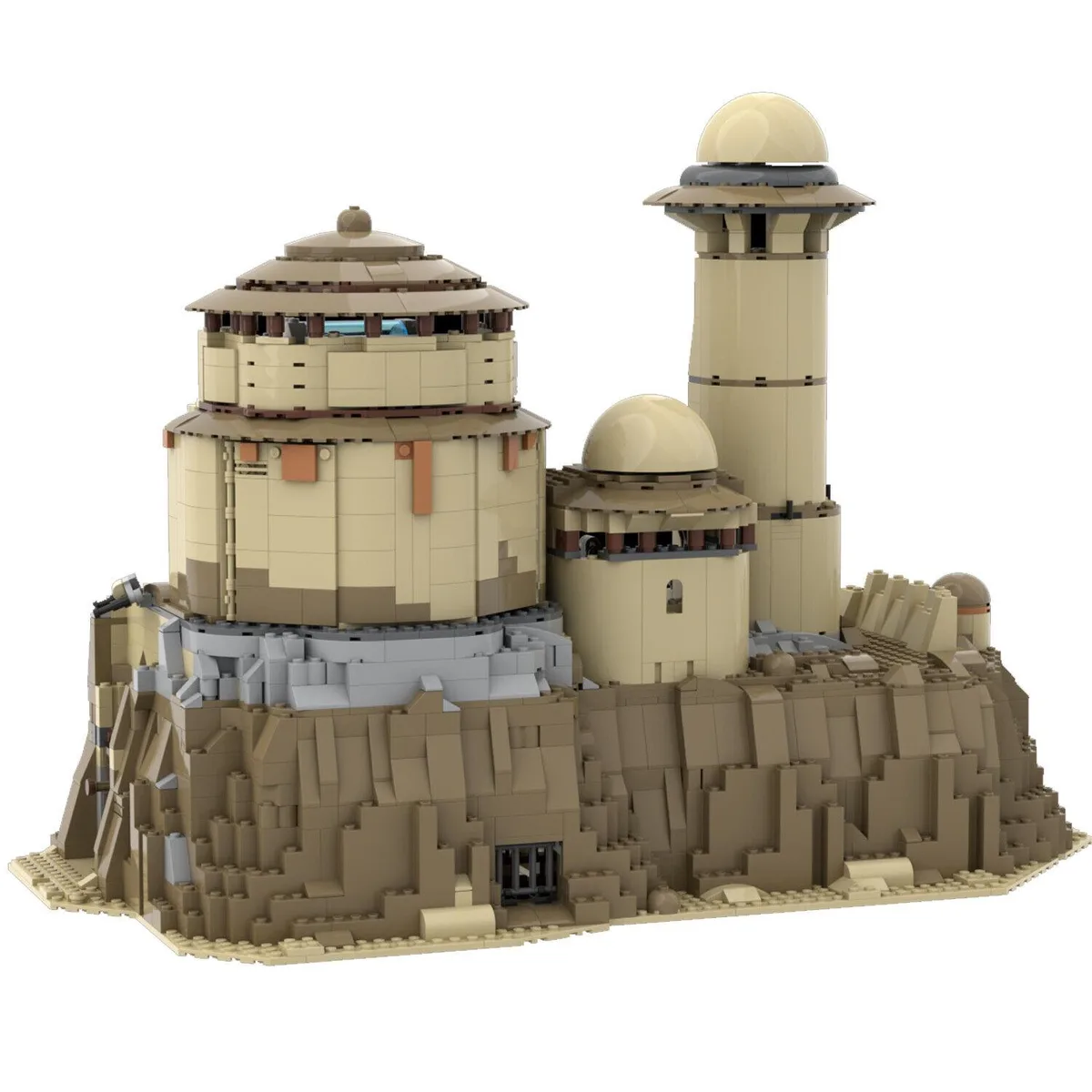 ZITIANYOUBUILD ZITIANYOUBUILD Palace with Hangar Bay and Throne Room 1762 Pieces MOC — product photo