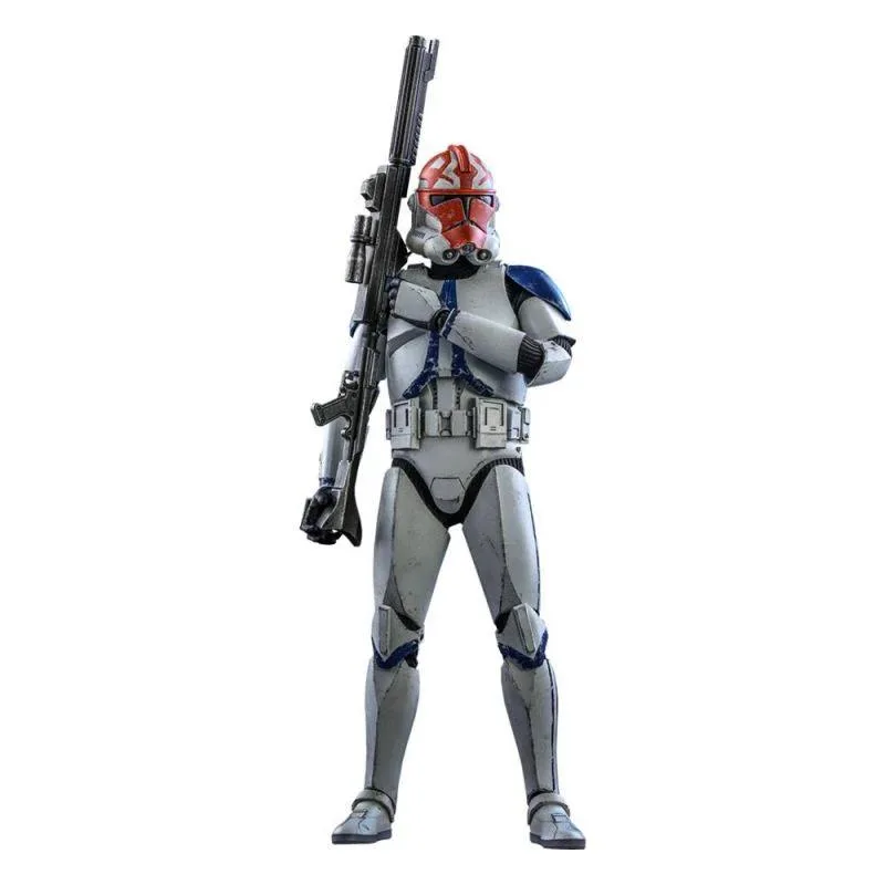 Hot Toys Hot Toys TMS023 Star Wars Clone Wars 501st Battalion Clone Trooper Deluxe action figure — product photo