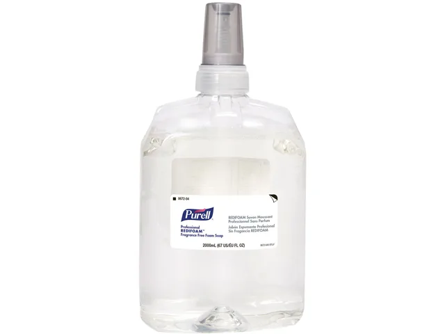 GOJO GOJO 8672-04 Purell REDIFOAM Fragrance-Free Foam Soap 2000 mL 4 Carton cleaning — product photo