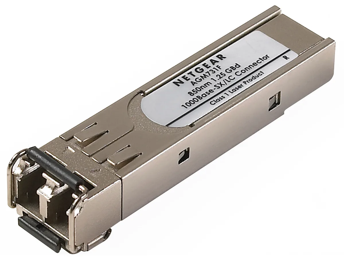 Netgear Inc. Netgear Inc. AGM731F SFP transceiver 1000Base-SX LC 550m — product photo