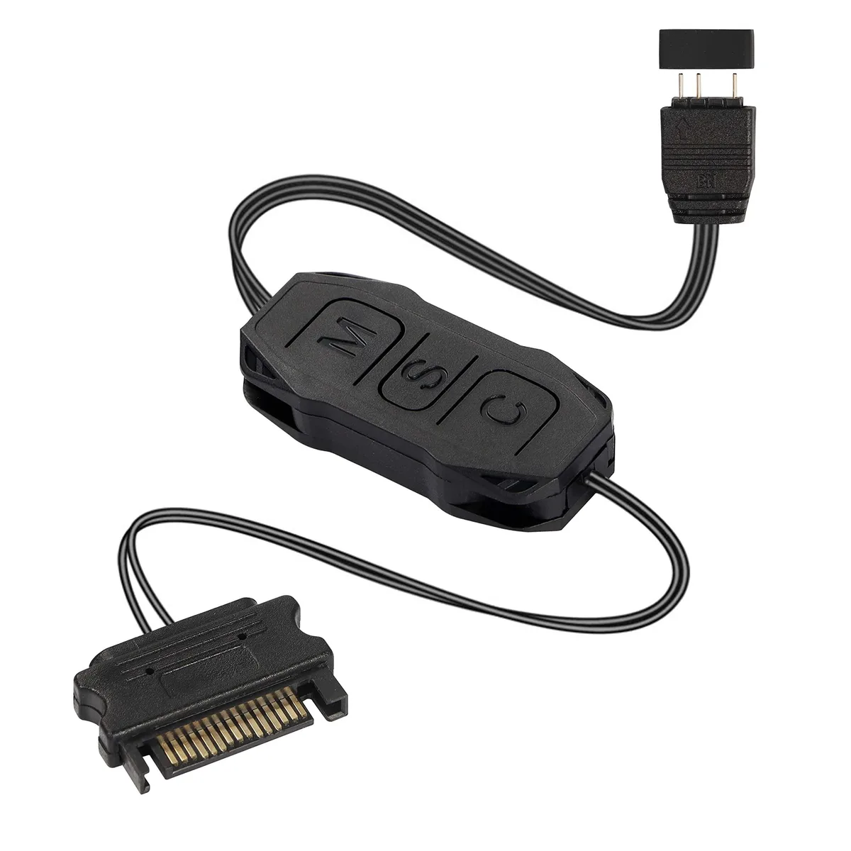 BUCIER BUCIER ARGB Controller 5V 3-pin SATA Power Cable — product photo