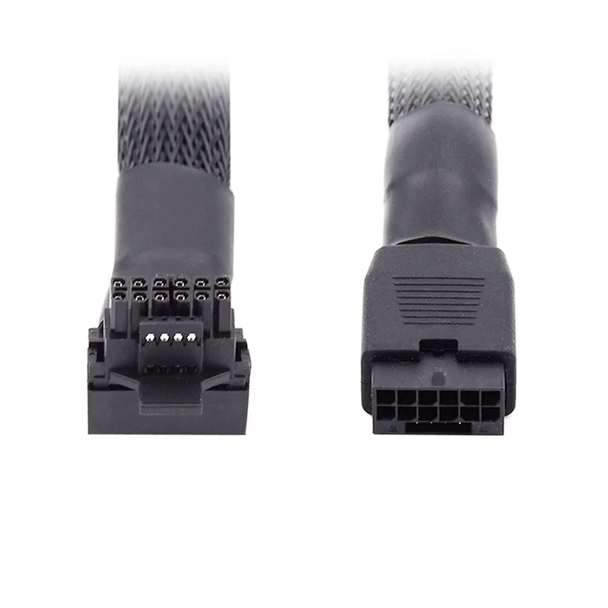 Vszerda Vszerda 12VHPWR ATX3.0 PCI-E 5.0 90° Up Angled Extension 17cm internal power cable — product photo