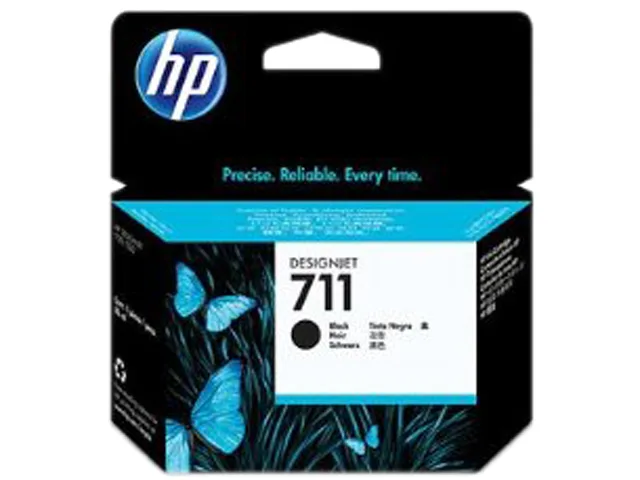 HP HP 711 CZ133A 80-ml Black DesignJet Ink Cartridge — product photo