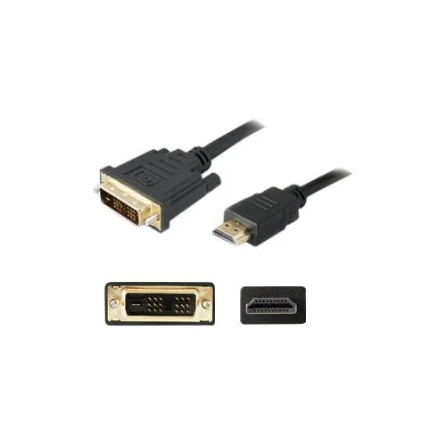 AddOn AddOn HDMI2DVIDS audio video converter 6 ft HDMI 1.3 male to DVI-D single link 18+1 pin male black 1920x1200 — product photo