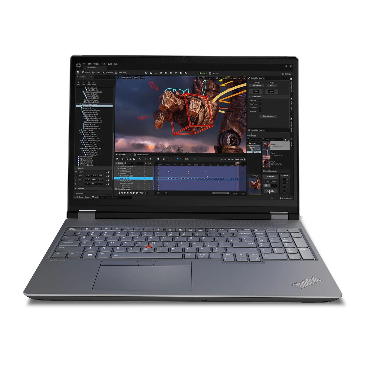 Lenovo Lenovo ThinkPad P16 Gen 2 i7-14700HX 64GB RTX 3500 12GB 1TB 16" 2-in-1 Laptop — product photo