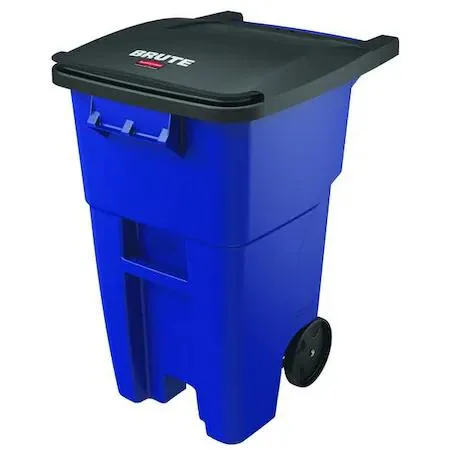Rubbermaid Rubbermaid FG9W2700BLUE BRUTE 50 gal Rolling Container — product photo