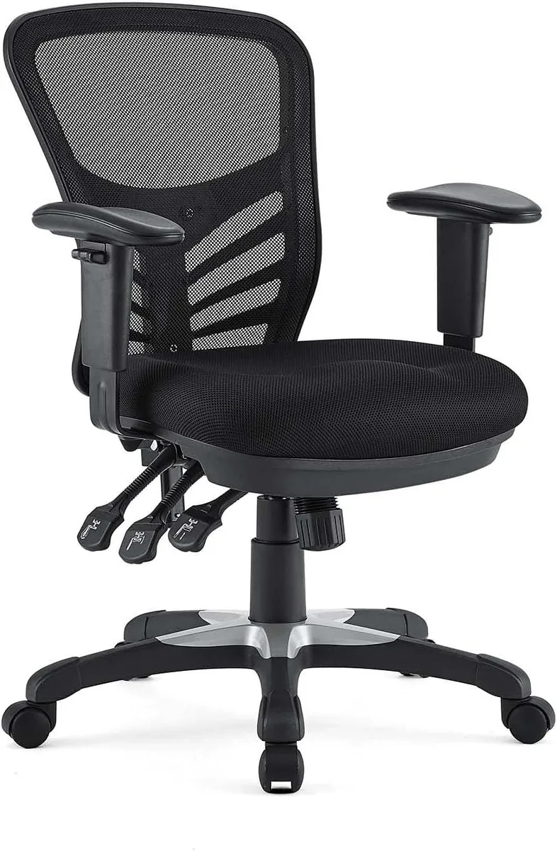 PISKEKAT PISKEKAT Articulate Ergonomic Mesh Office Chair Black EEI-757-BLK — product photo