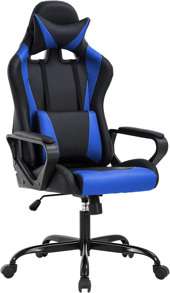 PISKEKAT PISKEKAT High-Back Gaming Chair Blue office equipment — product photo
