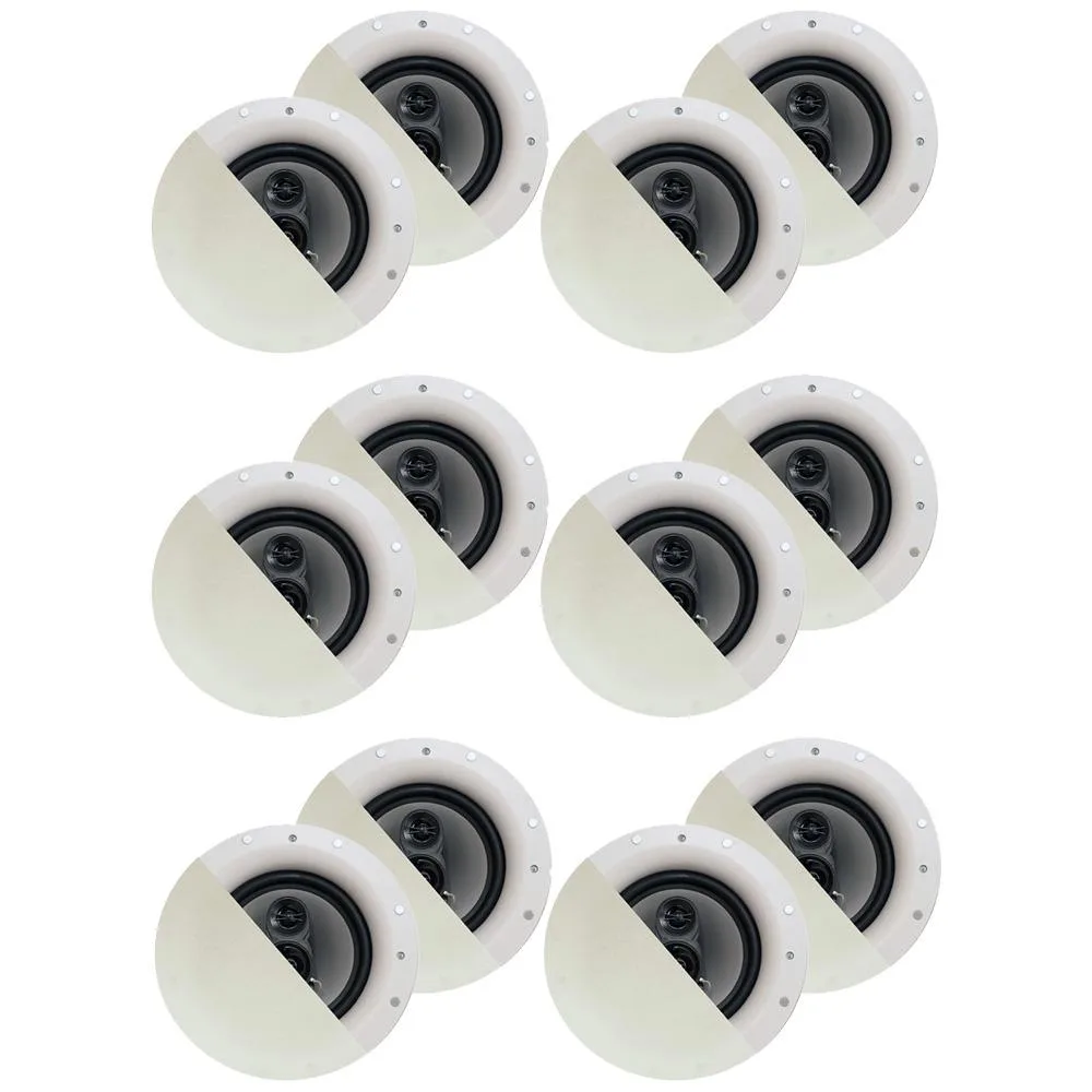 Goldwood Sound, Inc. Goldwood Sound CSic84 8" In-Ceiling Speaker 6 Pair Pack 12 Speakers — product photo