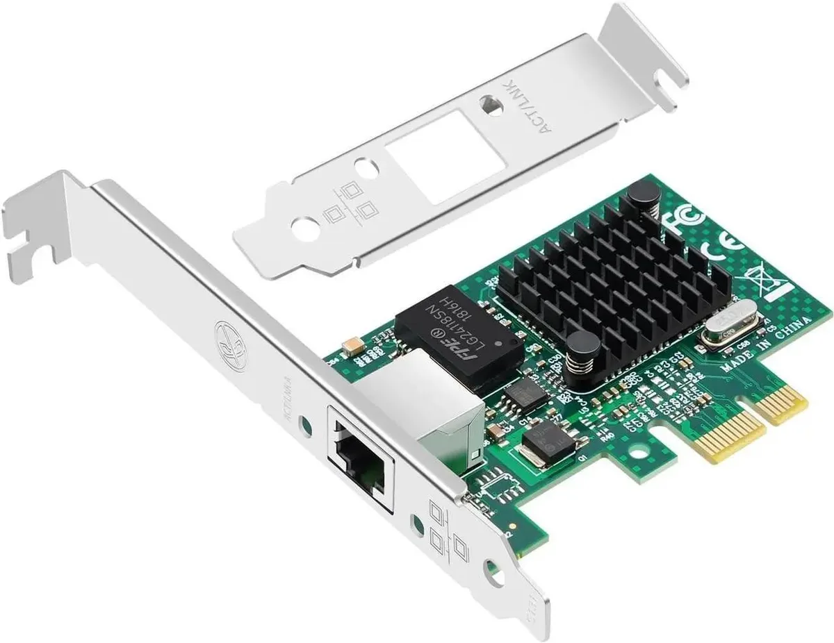 SMUGDESK SMUGDESK Single-Port PCIe 1.1 Gigabit Ethernet NIC Broadcom BCM5751 — product photo