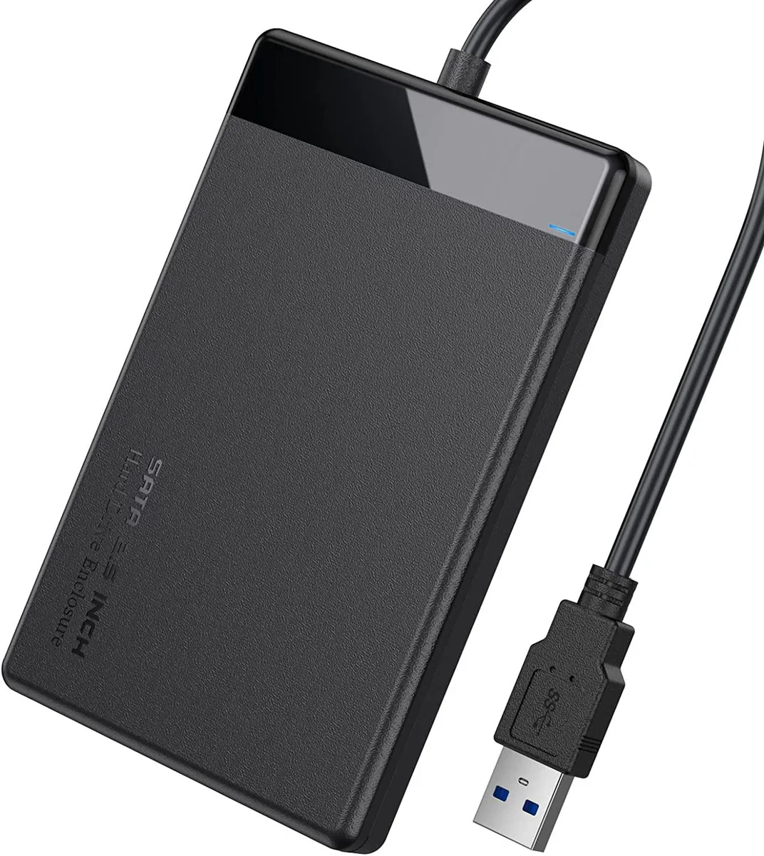 BONAEVER BONAEVER 2.5" SATA to USB 3.0 Tool-free Enclosure Black — product photo
