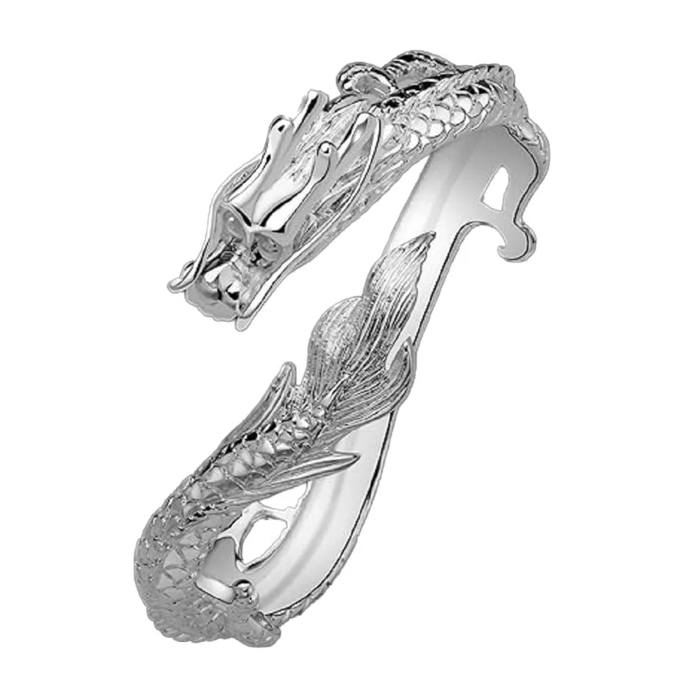  Mnyixsi Dragon Phoenix Sterling Silver Bracelet — product photo