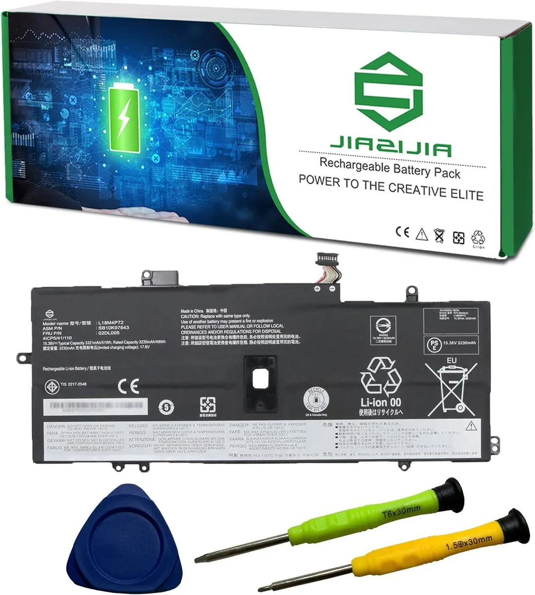 BFKK BFKK 02DL005 15.36V 51Wh laptop battery — product photo