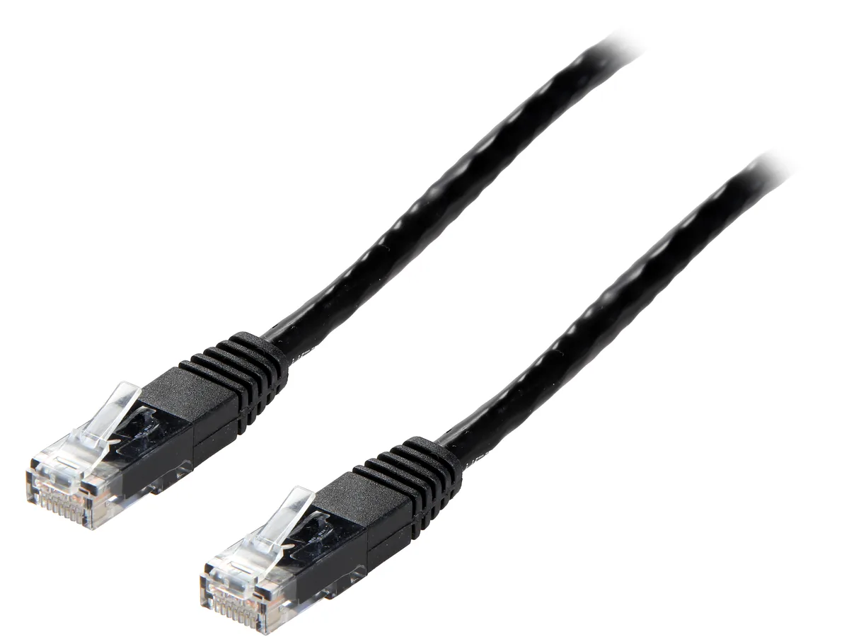 Tripp Lite Tripp Lite N200-003-BK Cat6 network ethernet cable 3 ft — product photo