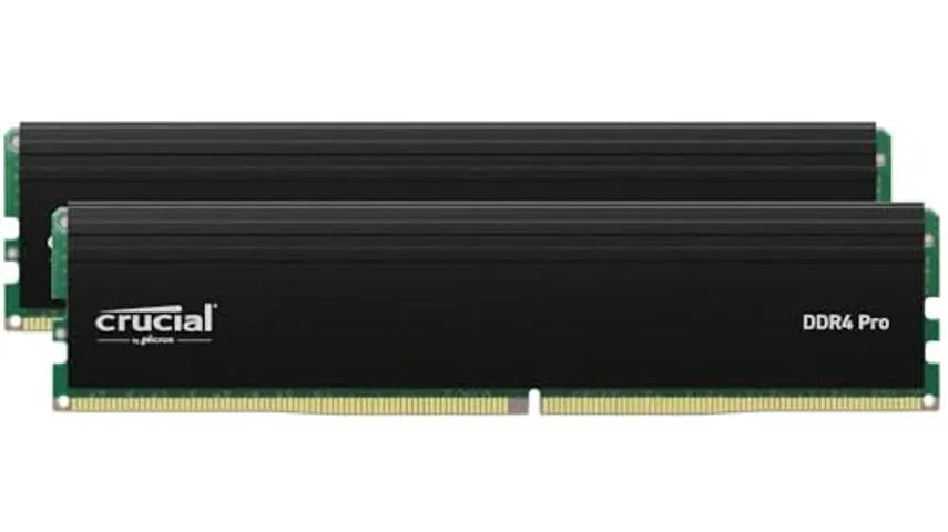 Crucial Crucial 32GB (2x16GB) DDR4 6000MHz CL38 desktop RAM — product photo