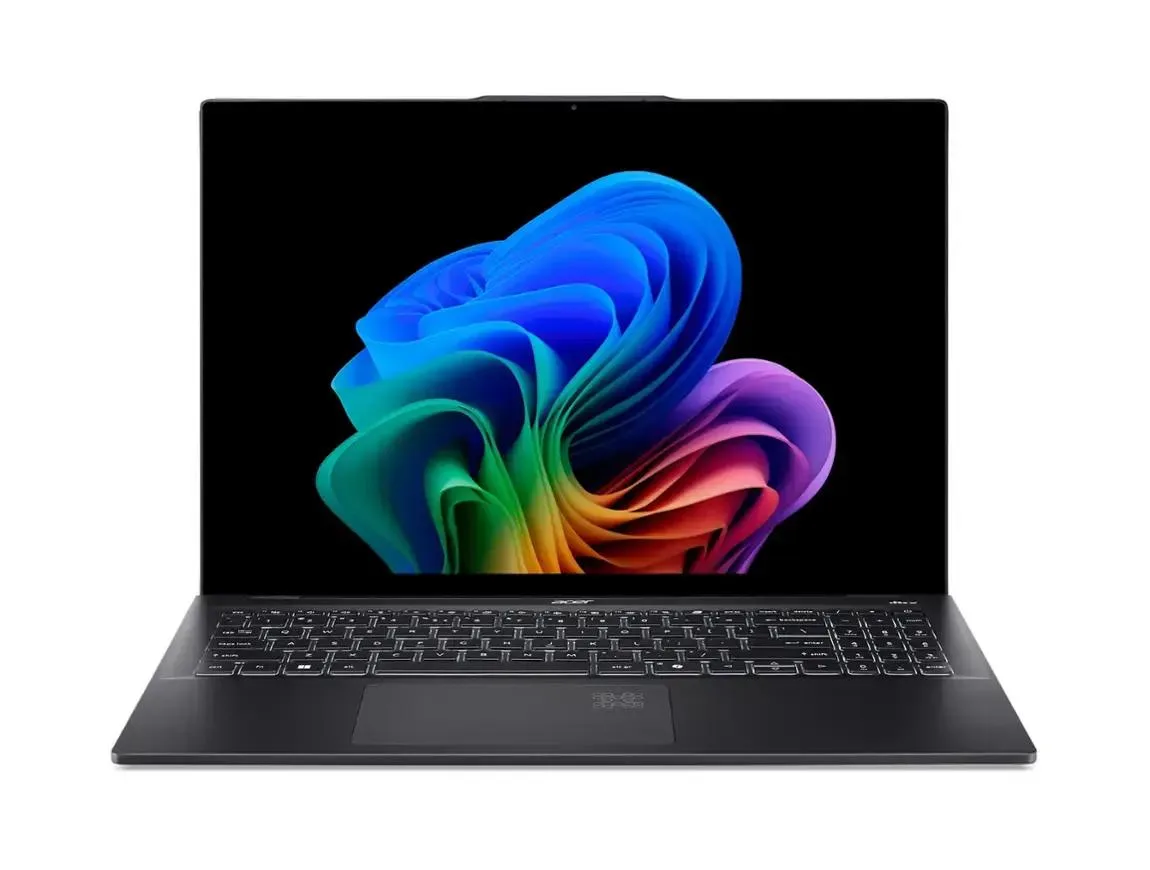 Acer America Acer America Swift 16 AI SF16-51T-76TG 16" 3K OLED Touch Ultra 7 256V 16GB 1TB Ice Black — product photo