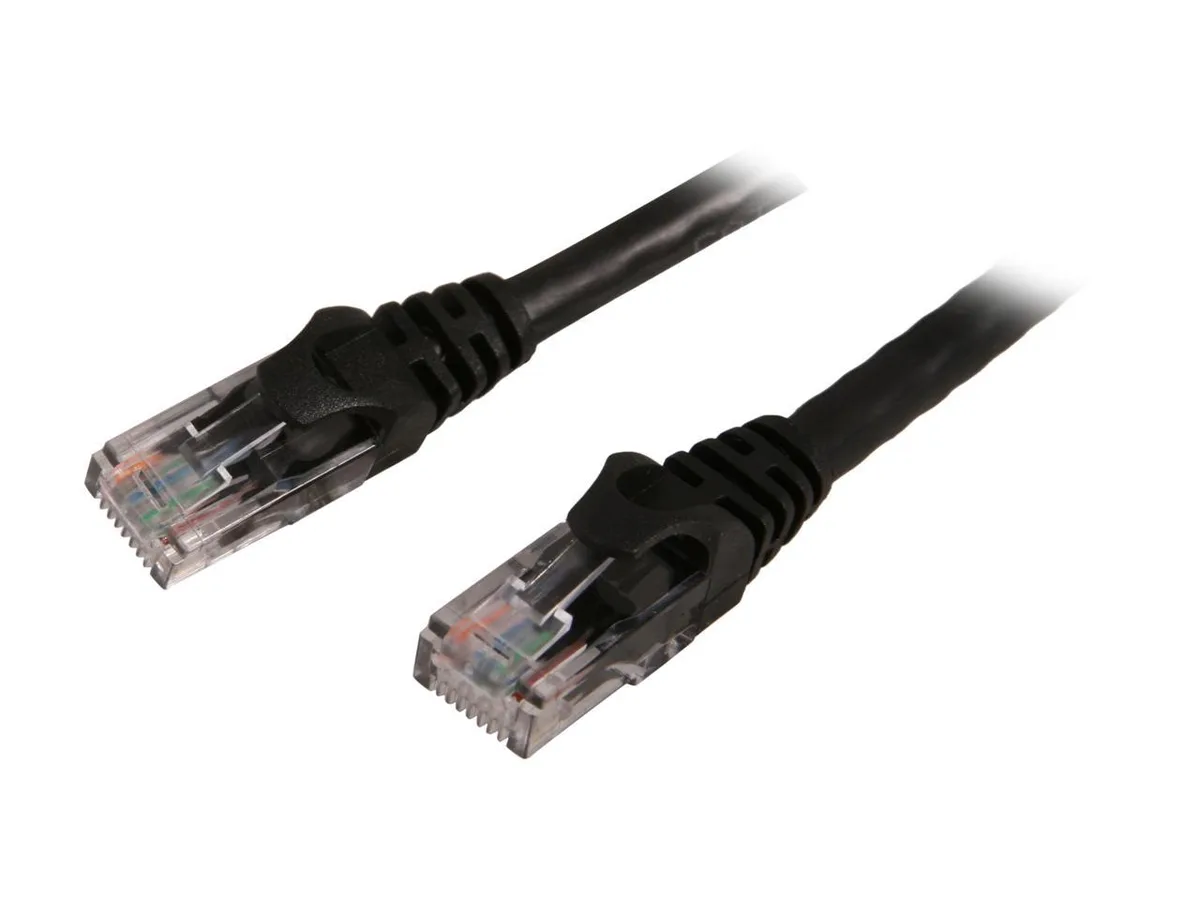 sakose sakose C6EB-25K 25 ft Cat 6 Black Enhanced 550 MHz network ethernet cable — product photo
