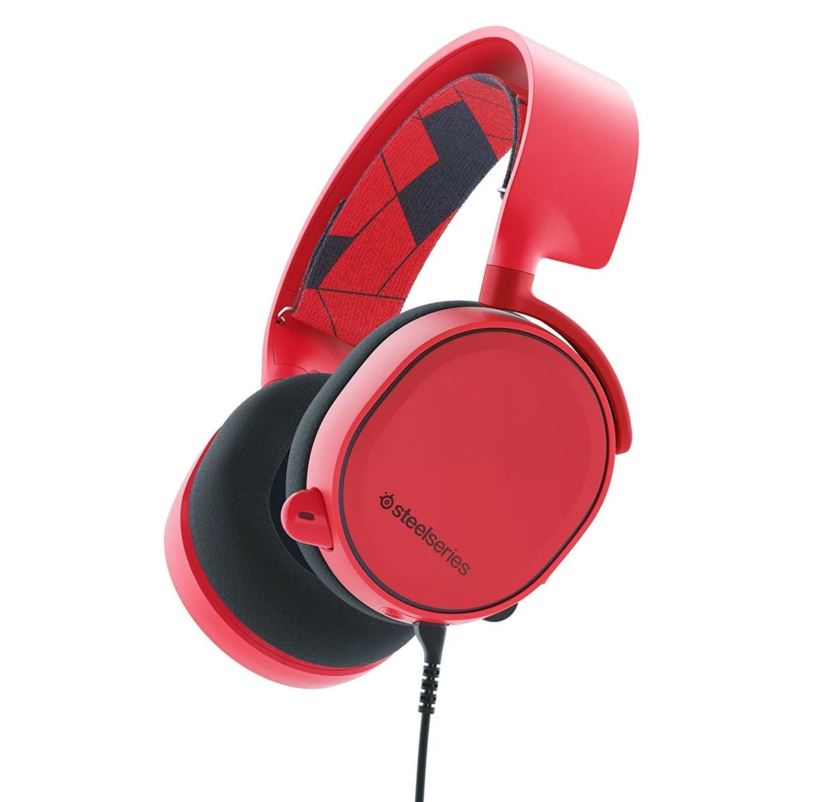 SteelSeries SteelSeries 61435 Arctis 3 Solar Red headset — product photo