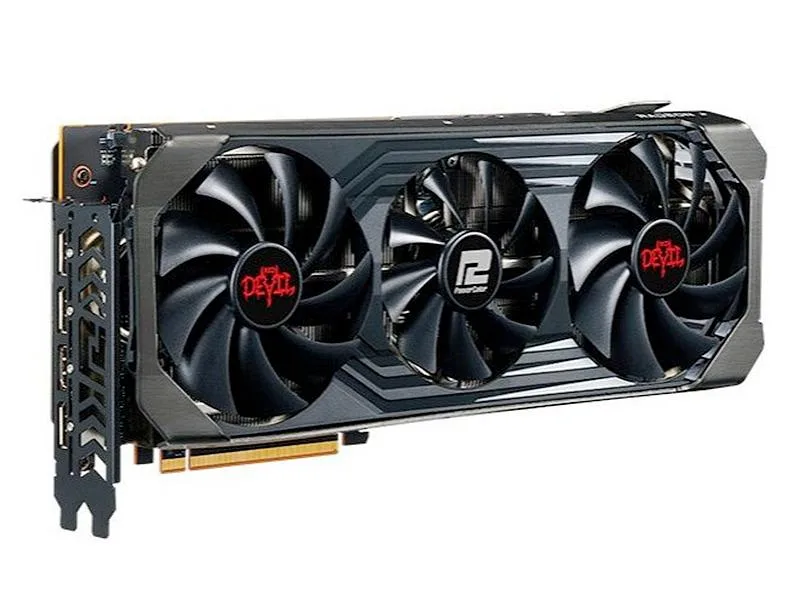 PowerColor PowerColor Red Devil AXRX 6700XT 12GBD6-3DHE/OC graphics card — product photo