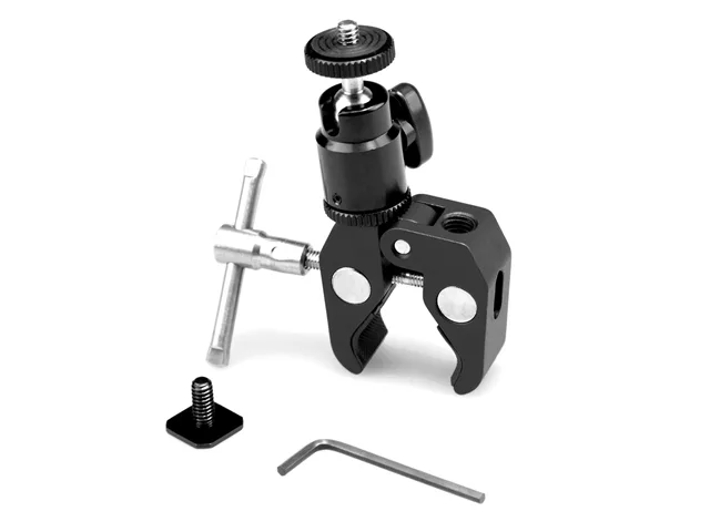 SmallRig SmallRig CoolClamp 1124 DSLR Clamp Mount V1 with Ball Head — product photo