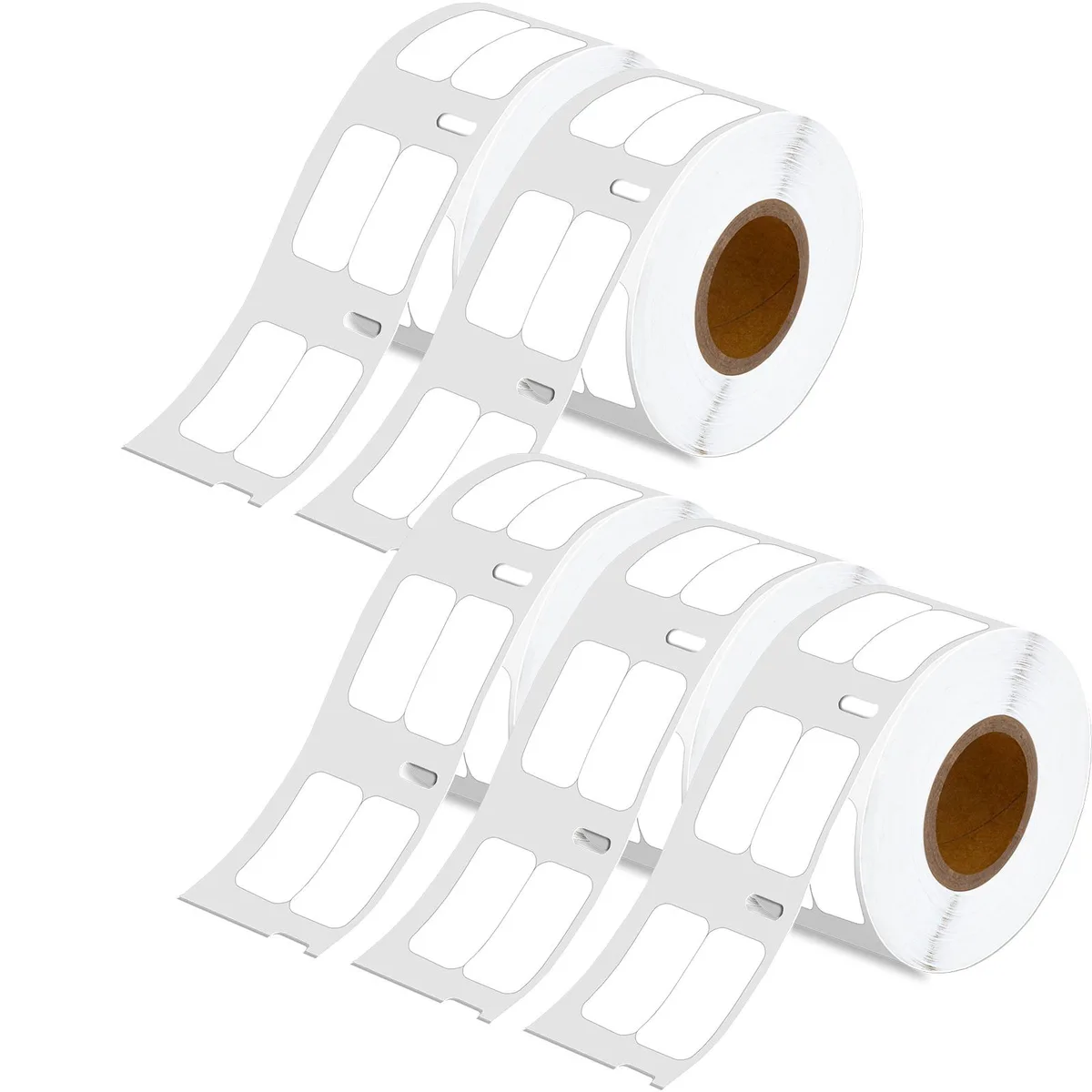 GREENCYCLE GREENCYCLE DM-30333 Direct Thermal Labels 1/2" x 1" 5 Rolls 1000/Roll — product photo